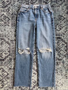 Garage Blue Distressed Jeans